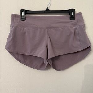 lululemon athletica Dusty Purple Athletic Shorts